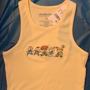 Rugrat racer back tank top